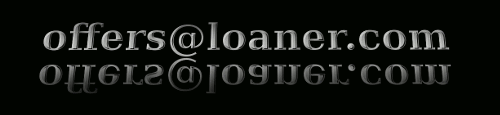 This is the email address to send an offer to buy LOANER.COM to. To avoid spam, it has been reversed as ... moc.renaol@sreffo